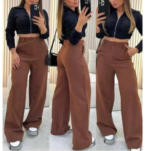 Calça Pantalona Femora Alfaiataria Premium