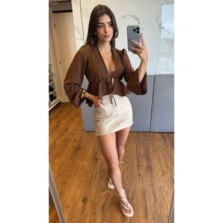 Femora Cropped Elegance Flare